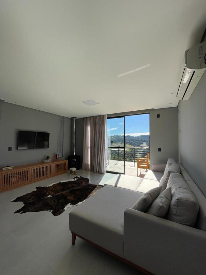 Casa Por Do Sol Com Banheira De Hidromassagem Villa Urubici Bagian luar foto