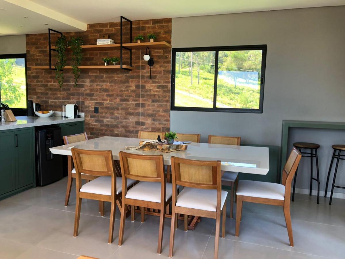 Casa Por Do Sol Com Banheira De Hidromassagem Villa Urubici Bagian luar foto