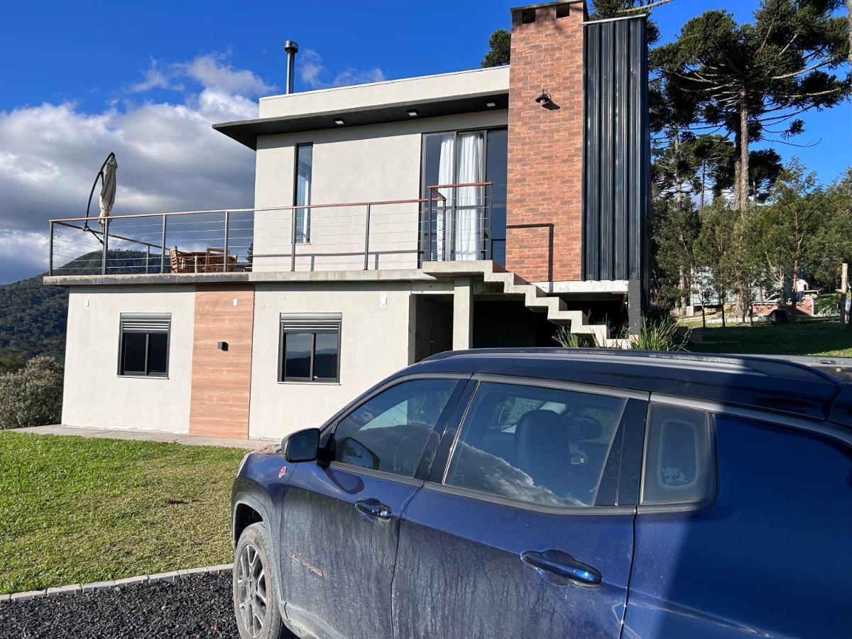 Casa Por Do Sol Com Banheira De Hidromassagem Villa Urubici Bagian luar foto